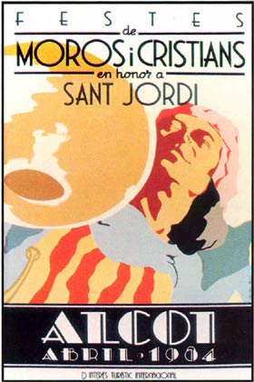 Fiestas de Moros y Cristianos en honor de San Jorge  